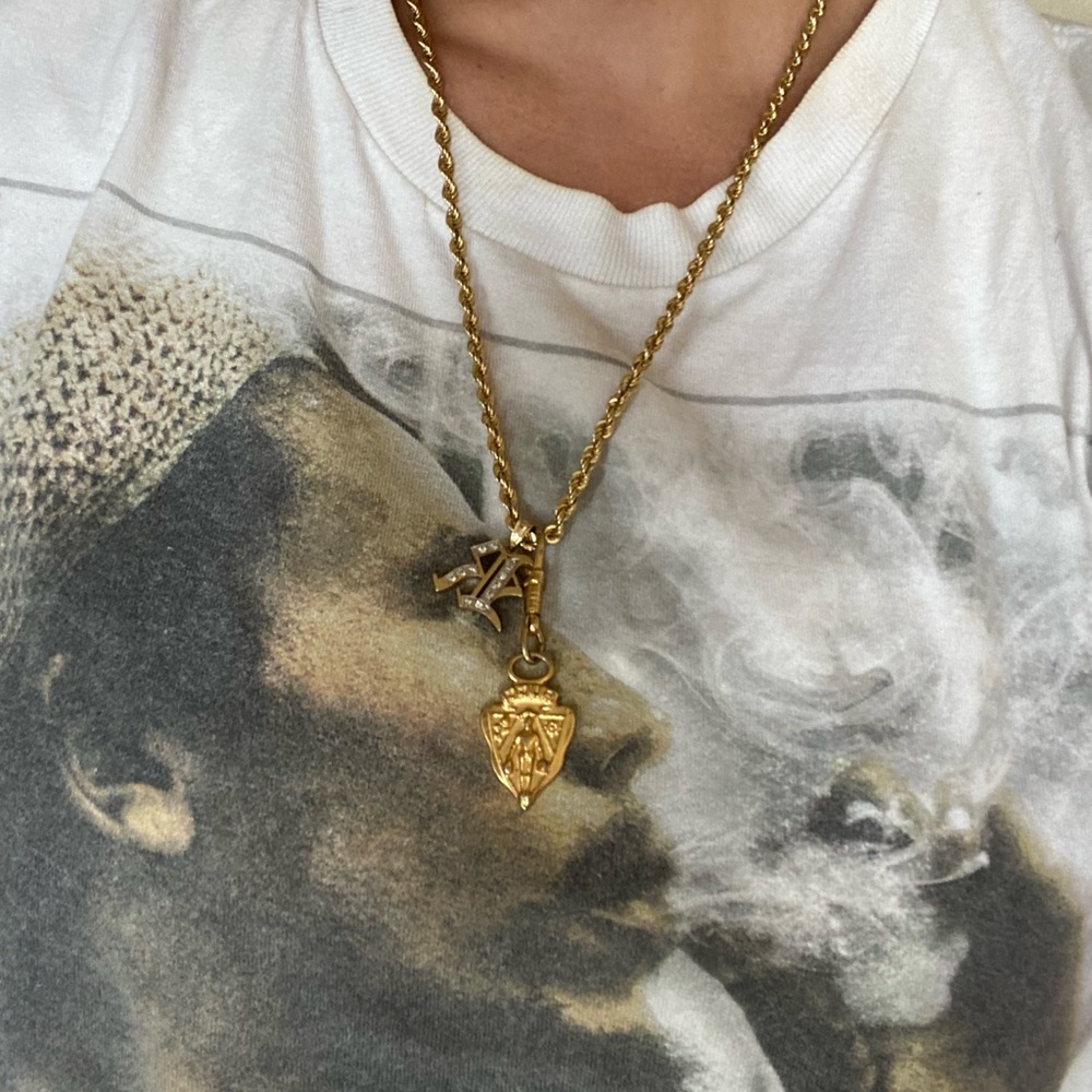 Vintage 10K Gold 22” Chain